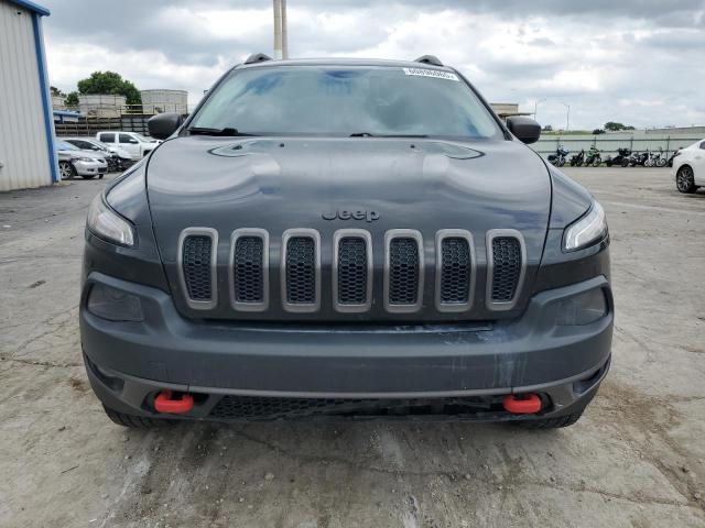 1C4PJMBS8FW634275 - 2015 JEEP CHEROKEE TRAILHAWK CHARCOAL photo 5