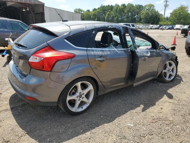 1FADP3N21EL147433 - 2014 FORD FOCUS TITANIUM GRAY photo 3