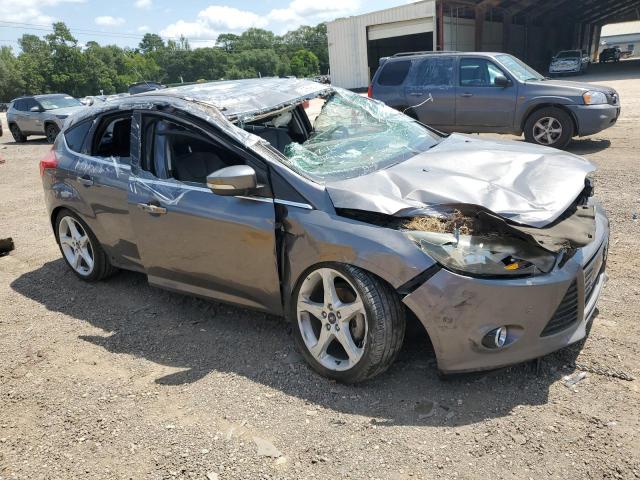 1FADP3N21EL147433 - 2014 FORD FOCUS TITANIUM GRAY photo 4