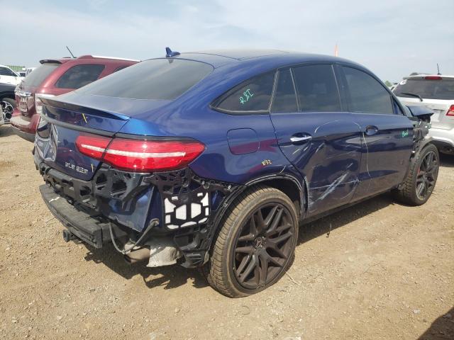 4JGED7FB3KA148194 - 2019 MERCEDES-BENZ GLE COUPE 63 AMG-S BLUE photo 3