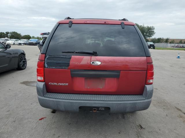 1FMZU62K64UB54557 - 2004 FORD EXPLORER XLS RED photo 6