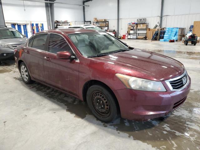 1HGCP26389A096278 - 2009 HONDA ACCORD LX BURGUNDY photo 4