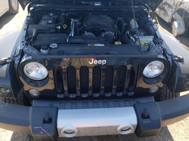 1C4BJWEG2FL526538 - 2015 JEEP WRANGLER U SAHARA BLACK photo 11