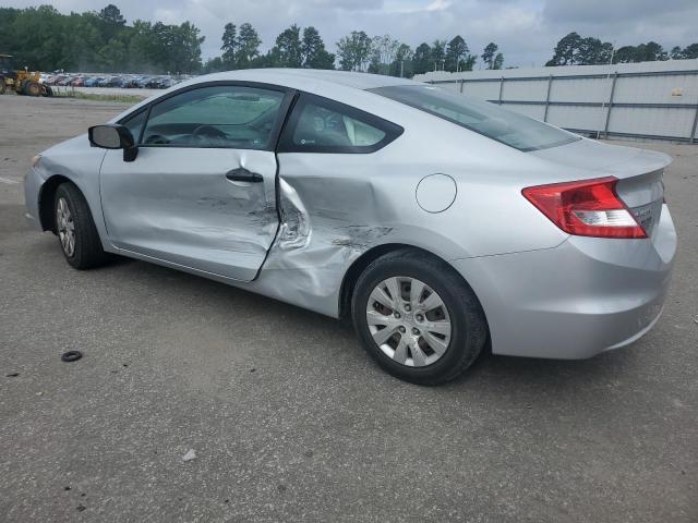 2HGFG3B27CH503788 - 2012 HONDA CIVIC DX SILVER photo 2
