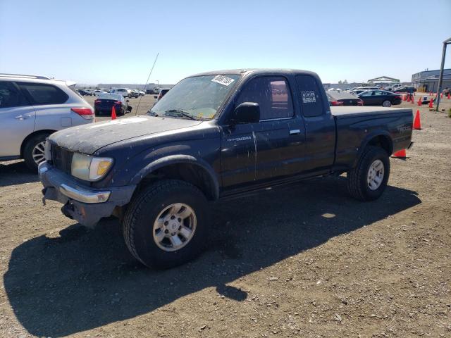 4TASN92N9YZ646003 - 2000 TOYOTA TACOMA XTRACAB PRERUNNER შავი ფოტო 1