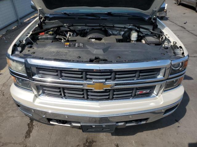 3GCUKSECXEG120742 - 2014 CHEVROLET SILVERADO K1500 LTZ WHITE photo 11