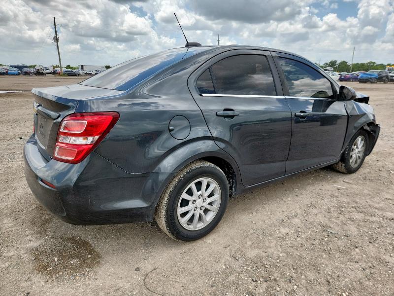 1G1JD5SBXK4119795 - 2019 CHEVROLET SONIC LT GRAY photo 3