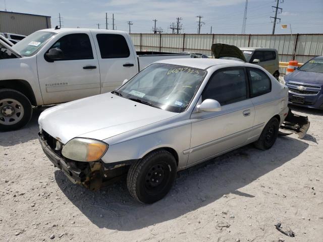 KMHCG35C55U342407 - 2005 HYUNDAI ACCENT GS SILVER photo 1