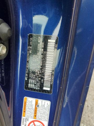 JF1ZNAA10G9707228 - 2016 TOYOTA SCION FR-S 蓝色 照片 12