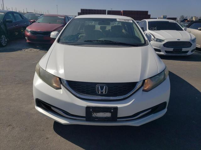 19XFB5F59DE000113 - 2013 HONDA CIVIC NATURAL GAS WHITE photo 5