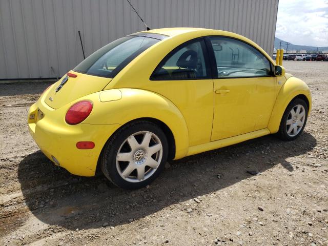 3VWDD21C12M416730 - 2002 VOLKSWAGEN BEETLE GLX YELLOW photo 3