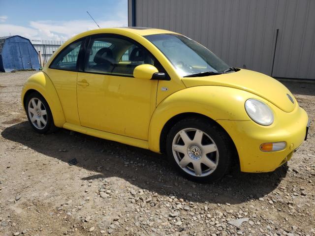 3VWDD21C12M416730 - 2002 VOLKSWAGEN BEETLE GLX YELLOW photo 4