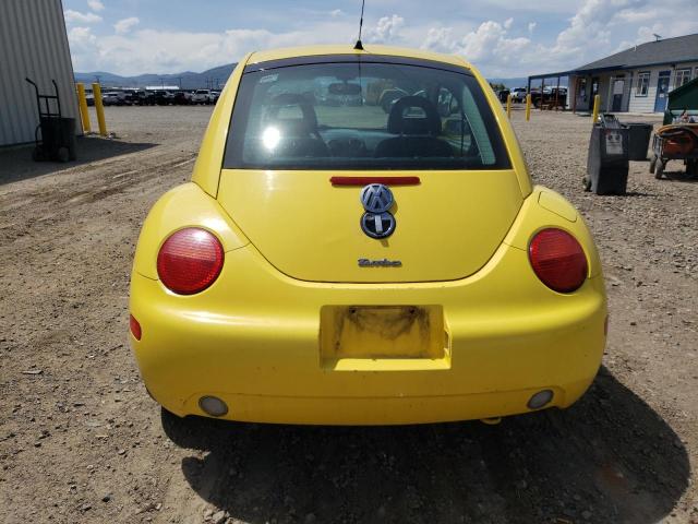 3VWDD21C12M416730 - 2002 VOLKSWAGEN BEETLE GLX YELLOW photo 6