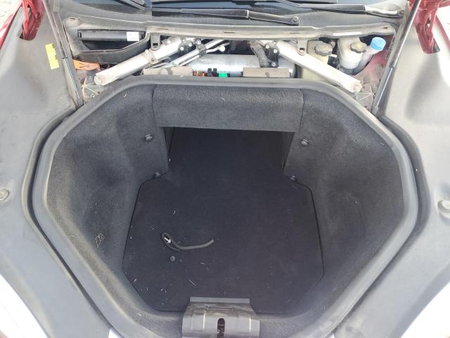 5YJSA1CP6DFP09754 - 2013 TESLA MODEL S წითელი ფოტო 12