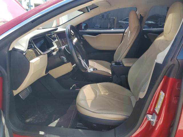 5YJSA1CP6DFP09754 - 2013 TESLA MODEL S წითელი ფოტო 7