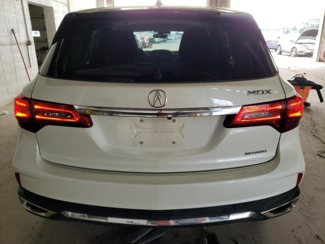 5J8YD4H38JL014436 - 2018 ACURA MDX WHITE photo 6