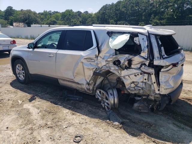 1GNERGKW2JJ130063 - 2018 CHEVROLET TRAVERSE LT ვერცხლისფერი ფოტო 2