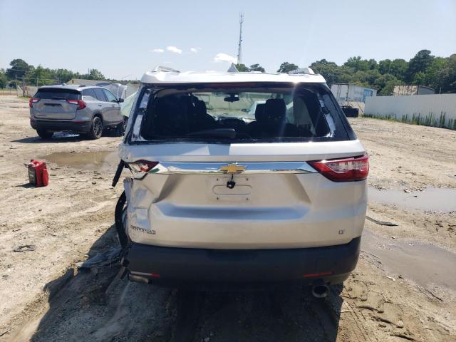 1GNERGKW2JJ130063 - 2018 CHEVROLET TRAVERSE LT ვერცხლისფერი ფოტო 6