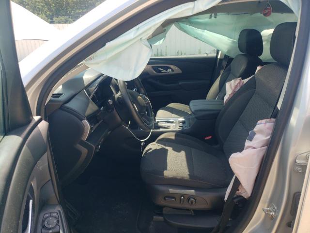 1GNERGKW2JJ130063 - 2018 CHEVROLET TRAVERSE LT ვერცხლისფერი ფოტო 7