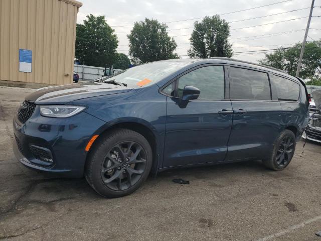 2C4RC3BG5MR567696 - 2021 CHRYSLER PACIFICA TOURING L BLUE photo 1