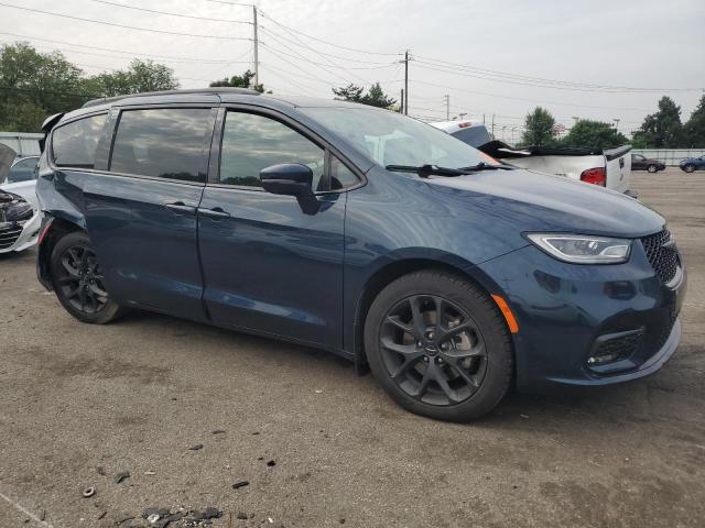 2C4RC3BG5MR567696 - 2021 CHRYSLER PACIFICA TOURING L BLUE photo 4