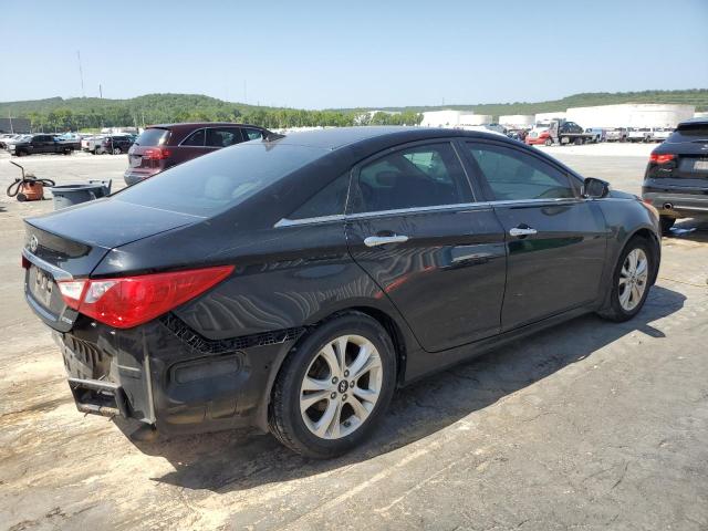 5NPEC4AC4BH113162 - 2011 HYUNDAI SONATA SE BLACK photo 3