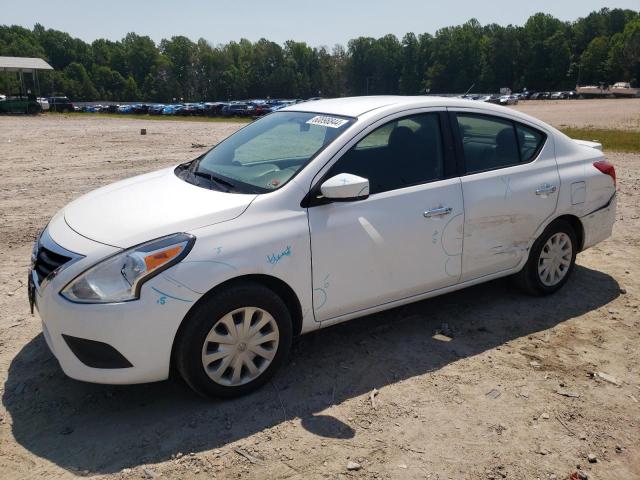 3N1CN7AP2KL873003 - 2019 NISSAN VERSA S WHITE photo 1