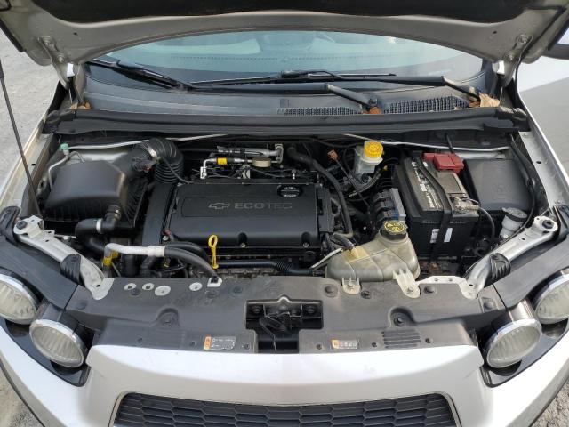 1G1JA5SG7D4187317 - 2013 CHEVROLET SONIC LS SILVER photo 11