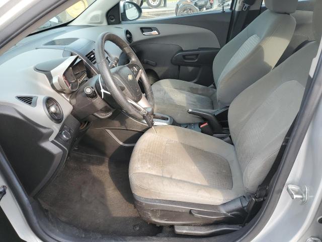 1G1JA5SG7D4187317 - 2013 CHEVROLET SONIC LS SILVER photo 7