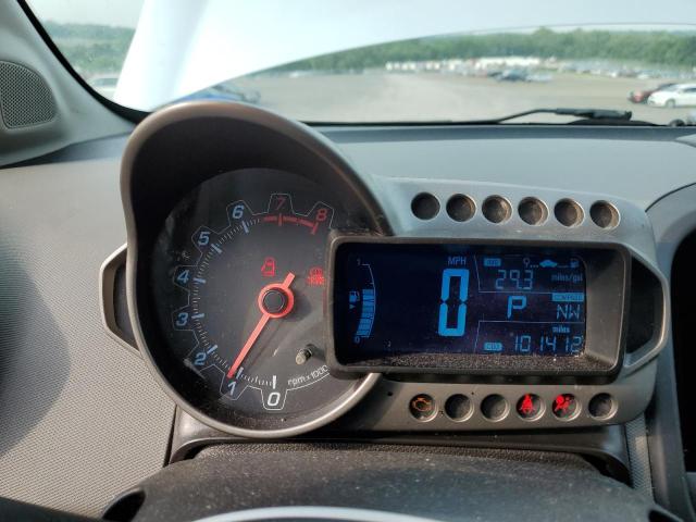 1G1JA5SG7D4187317 - 2013 CHEVROLET SONIC LS SILVER photo 9