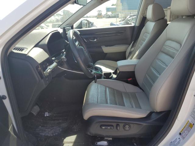 2HKRS4H72PH401718 - 2023 HONDA CR-V EXL WHITE photo 7