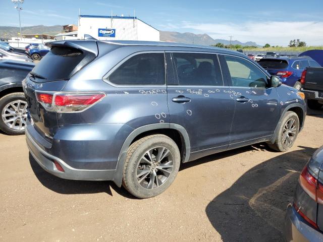 5TDJKRFHXGS506698 - 2016 TOYOTA HIGHLANDER XLE Grafit foto 3