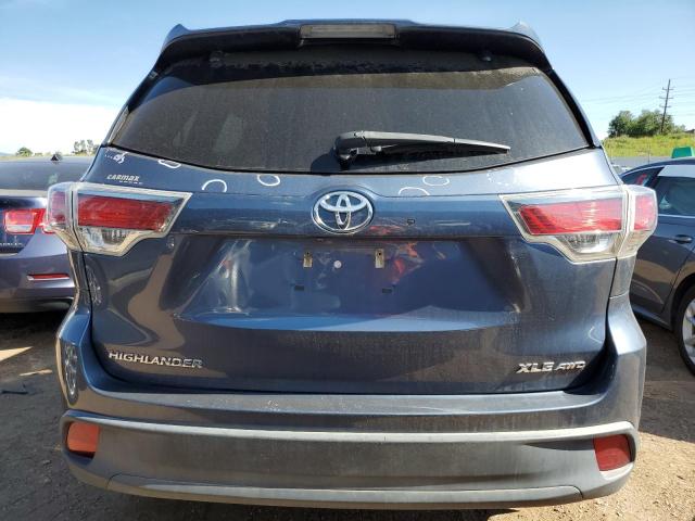 5TDJKRFHXGS506698 - 2016 TOYOTA HIGHLANDER XLE Grafit foto 6