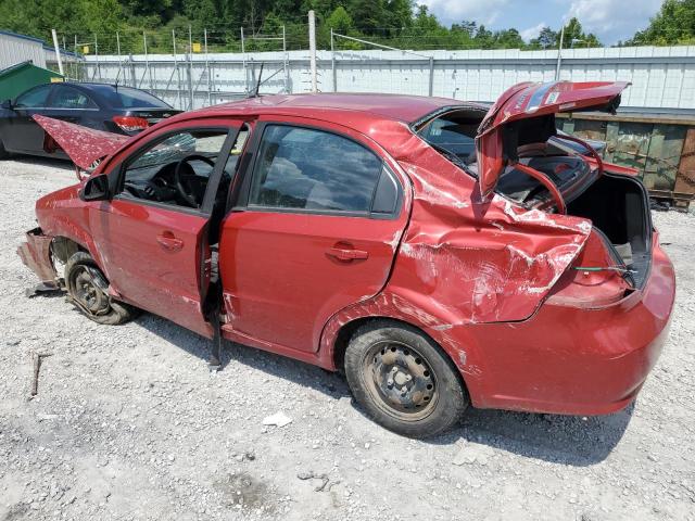 KL1TD56E09B644107 - 2009 CHEVROLET AVEO LS 栗色 照片 2