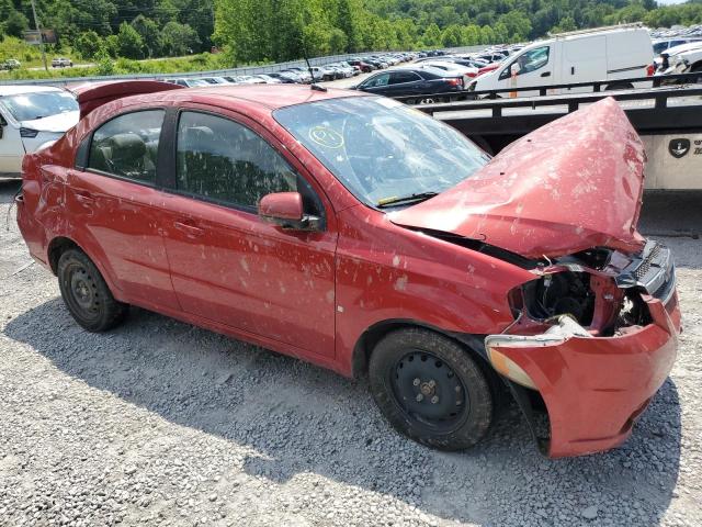 KL1TD56E09B644107 - 2009 CHEVROLET AVEO LS 栗色 照片 4