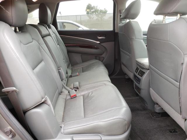 5FRYD3H40EB007747 - 2014 ACURA MDX TECHNOLOGY GRAY photo 6