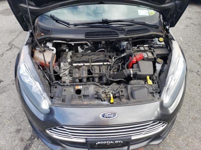 3FADP4EJ2KM148310 - 2019 FORD FIESTA SE GRAY photo 11