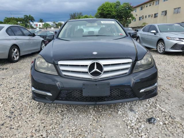 WDDGF4HB9CA629321 - 2012 MERCEDES-BENZ C 250 BLACK photo 5