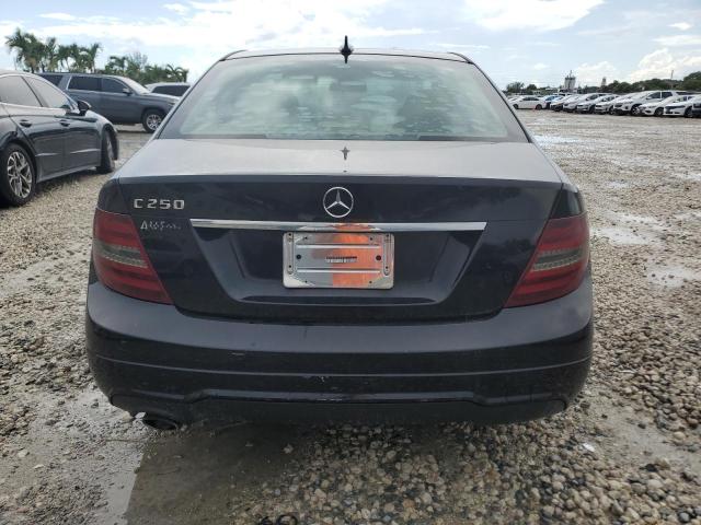 WDDGF4HB9CA629321 - 2012 MERCEDES-BENZ C 250 BLACK photo 6