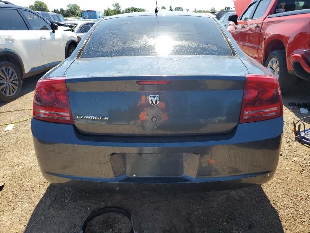 2B3KA43R68H277610 - 2008 DODGE CHARGER GRAY photo 6