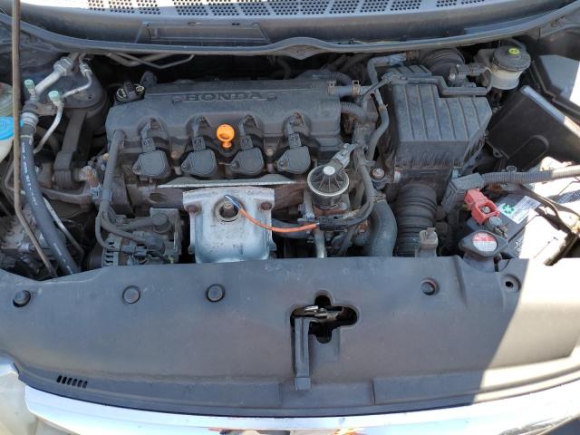 2HGFA16609H320244 - 2009 HONDA CIVIC LX-S შავი ფოტო 11