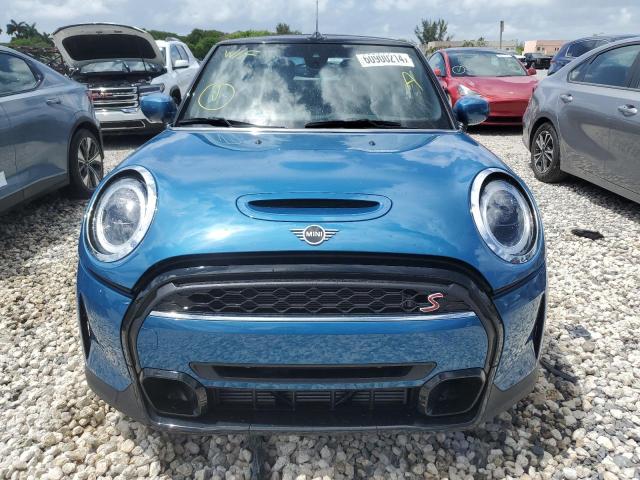 WMW43DL05R3S07682 - 2024 MINI COOPER S BLUE photo 5