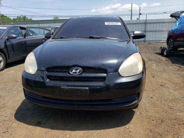 KMHCM36C69U114140 - 2009 HYUNDAI ACCENT GS BLACK photo 5