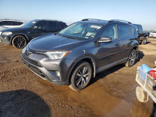 JTMRFREV8JJ722102 - 2018 TOYOTA RAV4 ADVENTURE GRAY photo 1