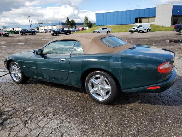 SAJGX2746VC005290 - 1997 JAGUAR XK8 GREEN photo 2