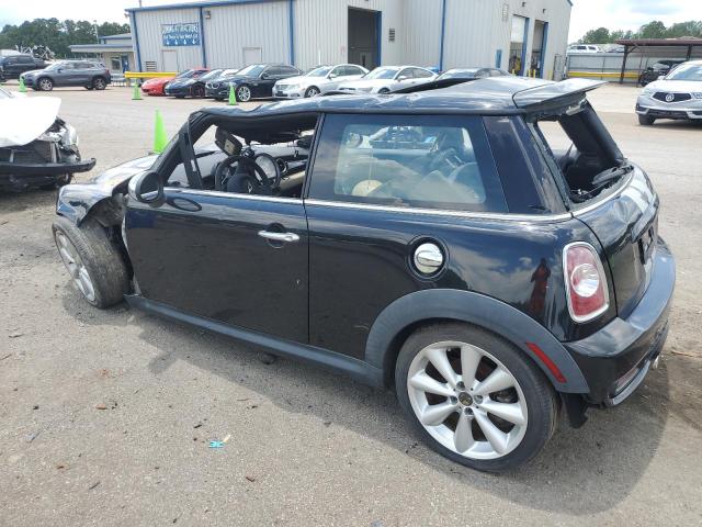 WMWSV3C55DT477897 - 2013 MINI COOPER S BLACK photo 2