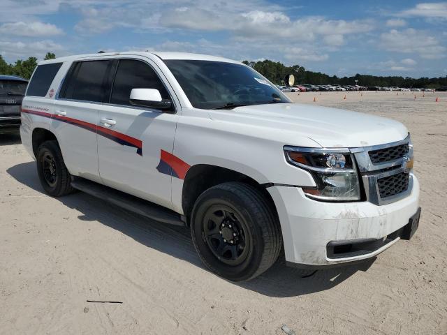 1GNLCDEC6JR339297 - 2018 CHEVROLET TAHOE POLICE WHITE photo 4