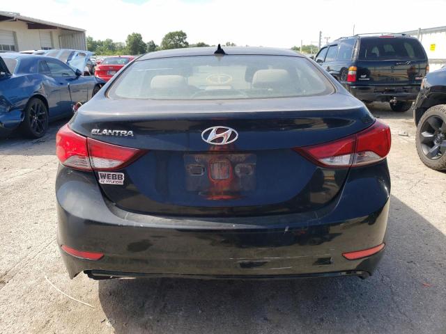 KMHDH4AE2GU626689 - 2016 HYUNDAI ELANTRA SE BLACK photo 6