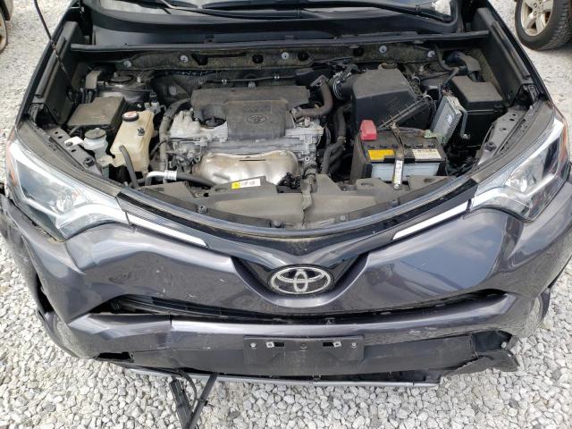 JTMRFREVXHJ702170 - 2017 TOYOTA RAV4 XLE GRAY photo 11