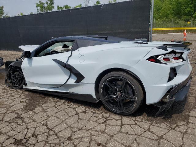 1G1YA3D48N5116323 - 2022 CHEVROLET CORVETTE STINGRAY 1LT WHITE photo 2